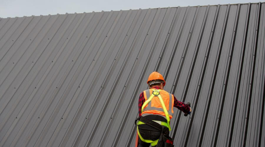 Professional metal roof installation services in Hillsboro, NM